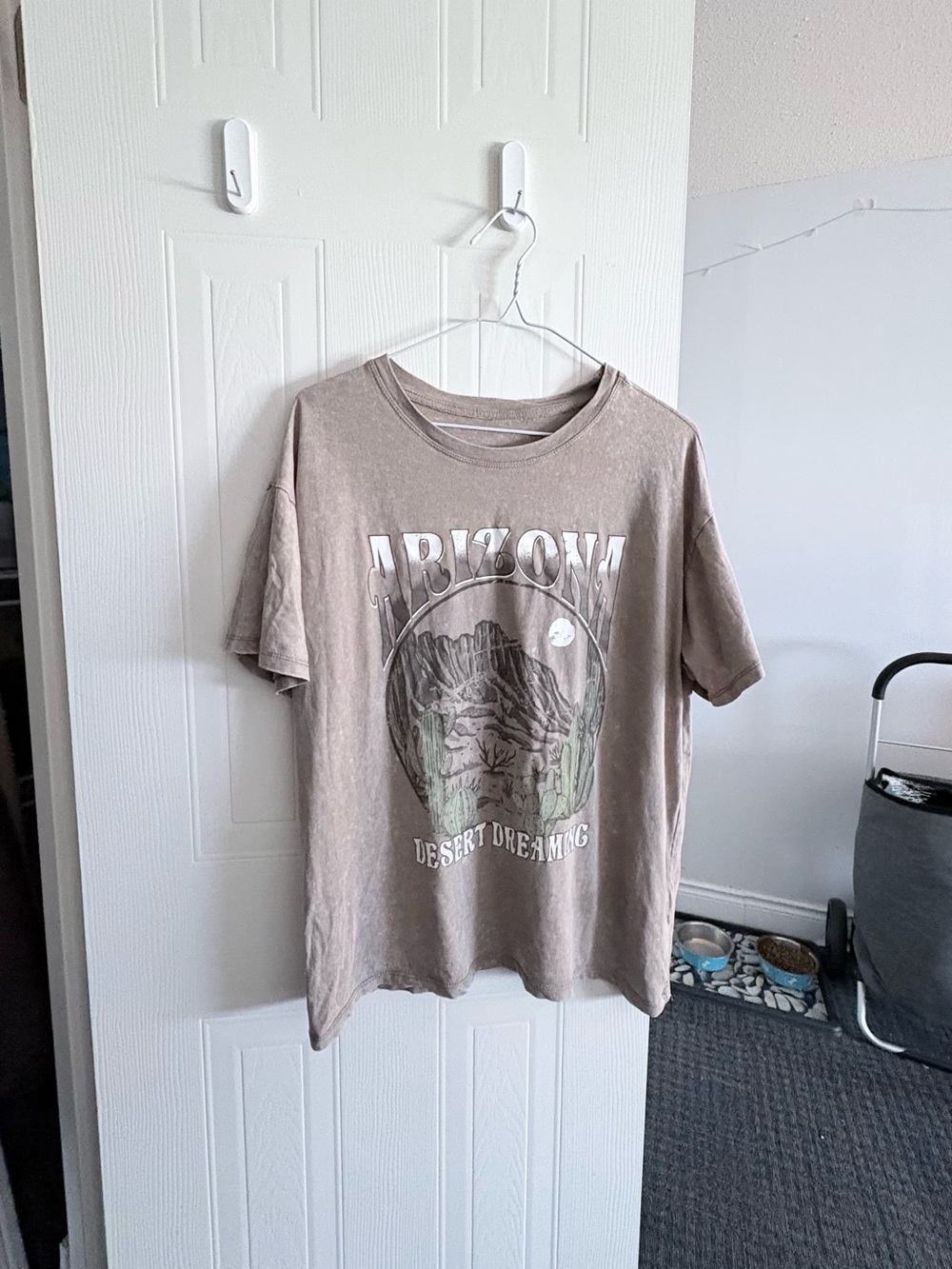 Arizona Desert Graphic Tee - Taupe